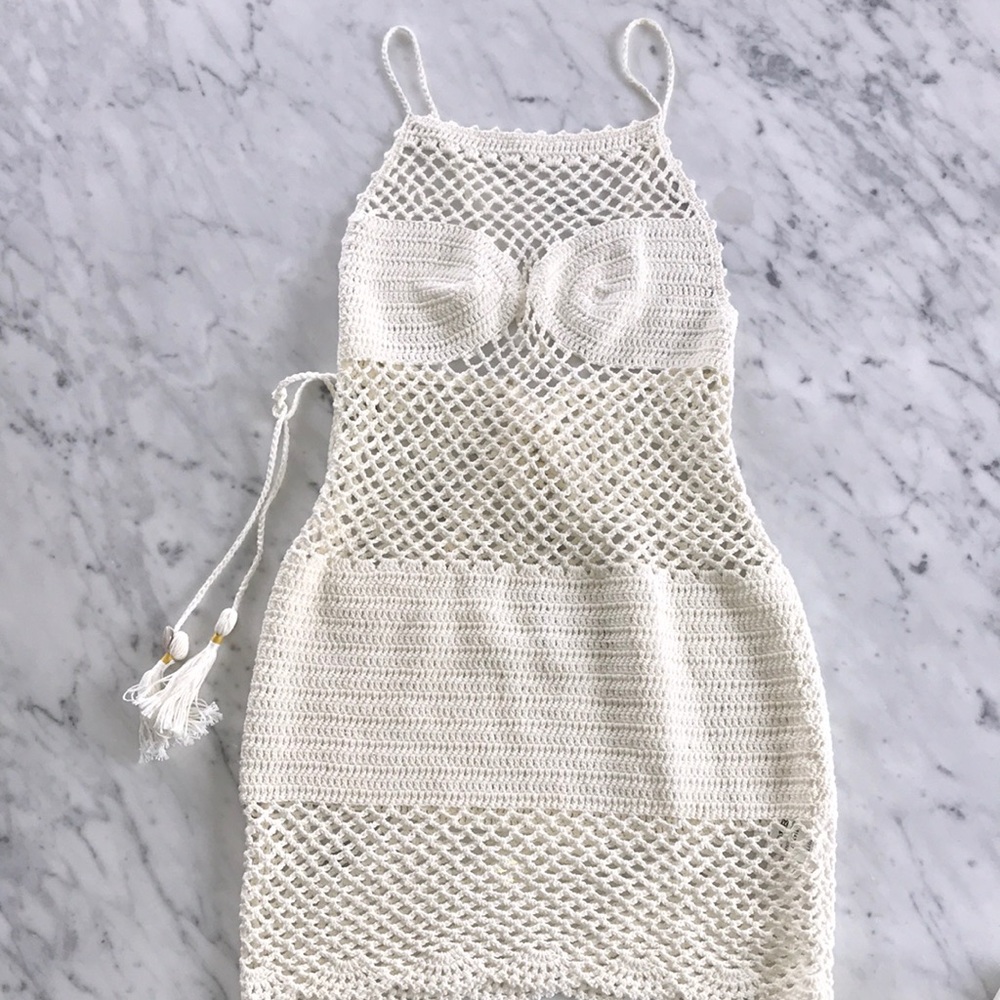 Lilyful knit swim cover up